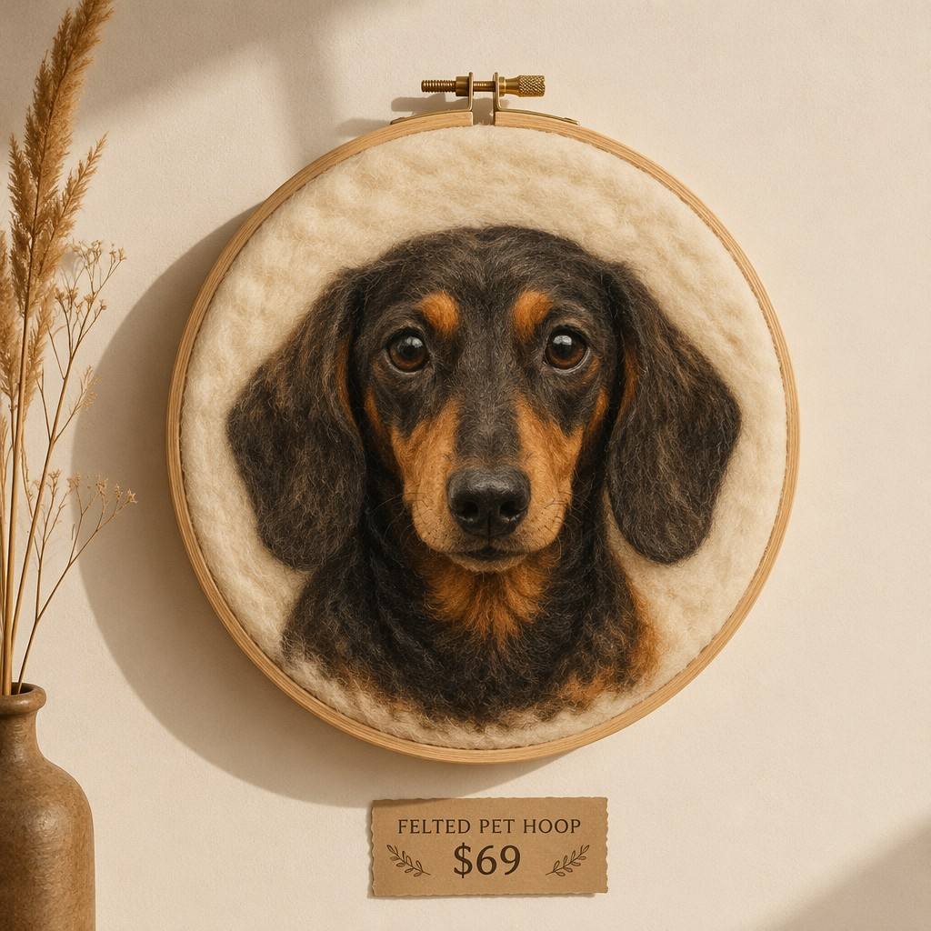 Felted Pet Hoop