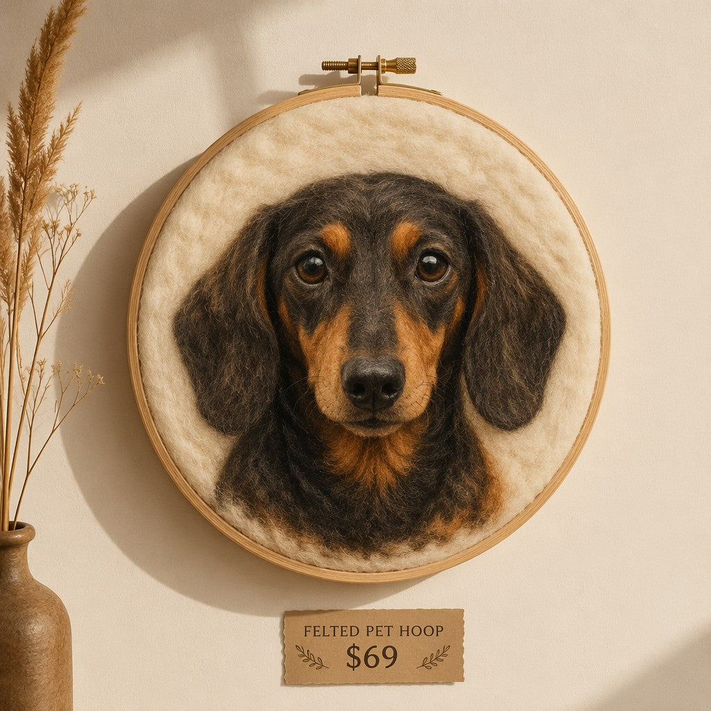 Felted Pet Hoop